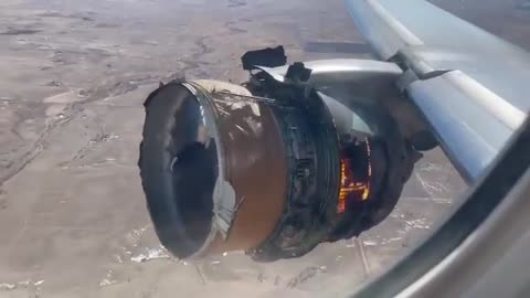 Aircraft engine fire