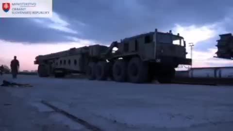 Ukraine War - Slovak military showed footage of sending S-300PMU