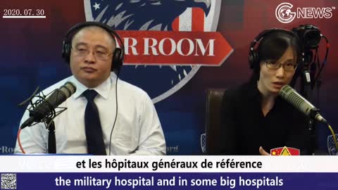 Dr YAN sur War Room 308 : L'hydroxychloroquine est médicament efficace contre la Covid-19