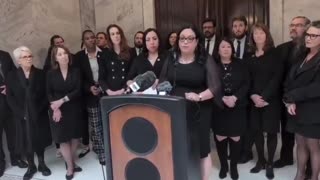 Utah Democrats Wear Funeral Attire To Mourn The Death Of DEI In State Universities