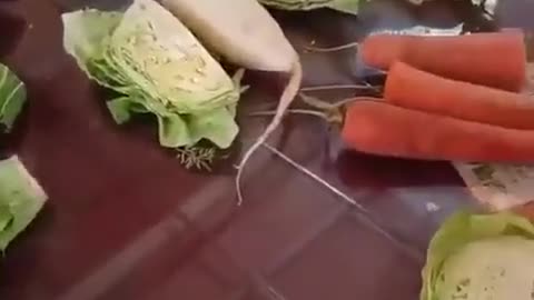 Shanghai people working to ration their vegetables 10APR22