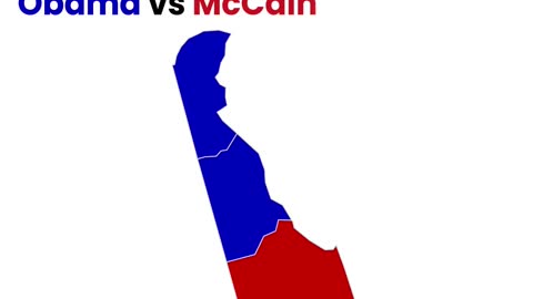 Delaware's 20-Year County Level Presidential Election Shifts: Unpacking Trump's Impact in 20 Seconds