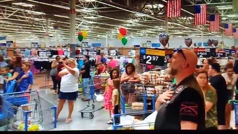 Shoppers Sing Star Spangled Banner Over 4th of July Weekend in Viral Video