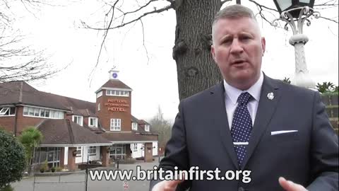 🆘 BRITAIN FIRST EXPOSES A MIGRANT HOTEL THAT CANCELLED A VETERANS EVENT 🆘