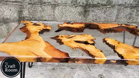 Epoxy Resin Table Art || Wood Projects | DAK Woodworking