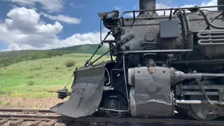 Cumbres & Toltec Train 5 minute warning