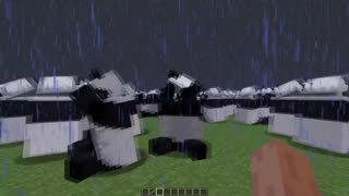 200 pandas are afraid of the storm
