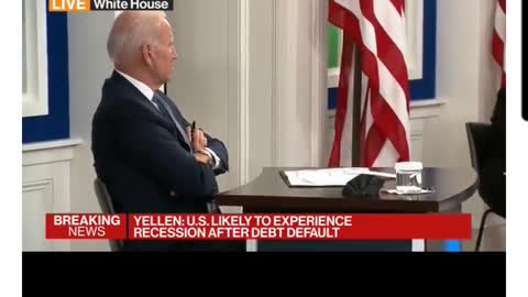 Live Proof of Biden's Fake Presidential Set