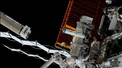 Spacewalk with NASA Astronauts Josh Cassada and Frank Rubio