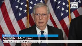 Sen. McConnell holds a press conference on the GOP stimulus proposal