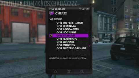 Saints Row 3 - All Cheats, Cheat Codes XBOX360 and PS3