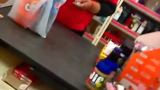 Discount Store Worker Refuses Service to Woman