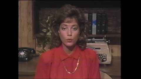 December 24, 1987 - Carole Copeland Fort Smith, Arkansas KFSM Newsbreak