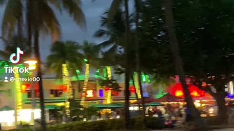 Miami strip at night!