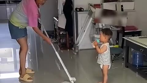 a baby's helping hand.