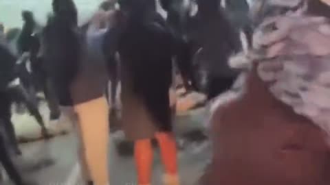 Video shared on social media shows rioters celebrating the mass looting in Philadelphia