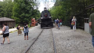 Walking Across Tuckasegee River To The Nantahala Outdoor Center And GSMR 1702