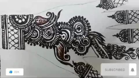 simple mehndi design