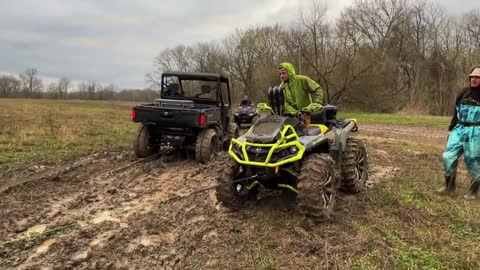 SWAMPED THE POLARIS RZR! UH OH!