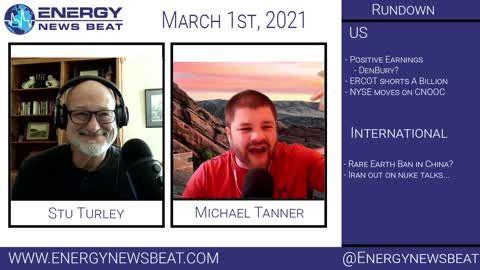 The Daily Energy News Beat Markets show 3-1-2021