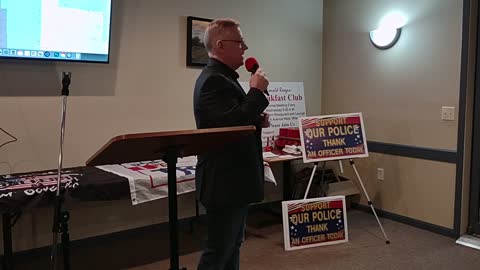 Charlie Helmick Congressional Candidate, Illinois 17th At IFA Rally January 29th 2022