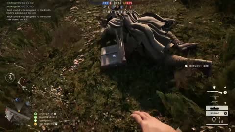 Old BF1 video of my friend and I setting a trap!