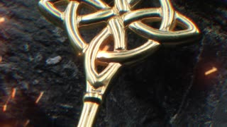 Unlock Spiritual Enchantment: Celtic Four Point Knot Pendant
