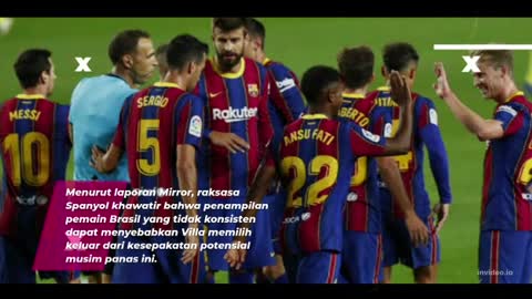 Barcelona made worried,,,?