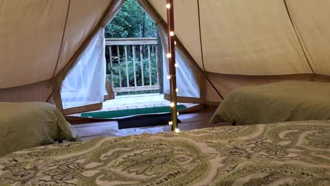 Glamping in Bell Tents - Audio Only