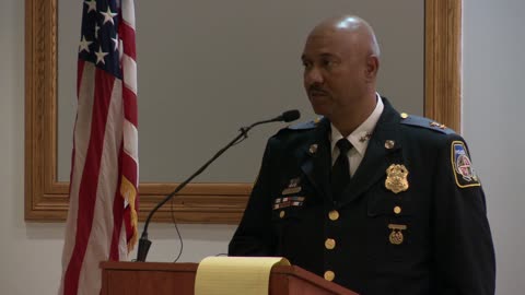 Baltimore County Police Chief Robert McCullough November 18, 2023 Speech