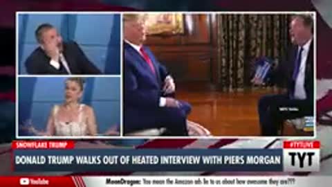 Trump walks out on Piers Morgan in heated interview