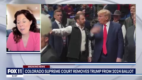 Donald Trump removed from 2024 ballot by Colorado Supreme Court