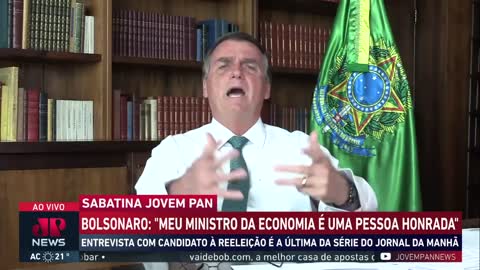 Jair Bolsonaro é sabatinado pela Jovem Pan; acompanhe na íntegra