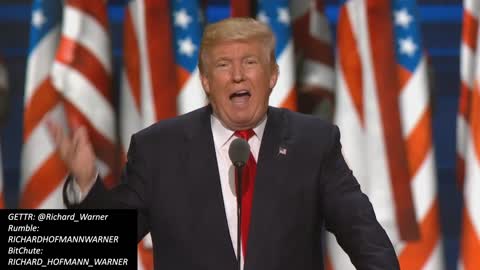 Presidential Candidate Donald Trump's Speech 2016 Republican National Convention