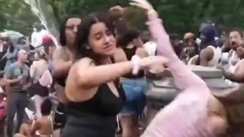 Violent, Chaos, and Massive Brawls Unfold as Thousands Gathered After NY Pervert Pride Celebrations