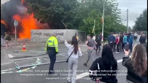 BREAKING: Irish people revolted in Dublin!