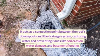 What is a Downspout Catch Basin: What Do They Do?