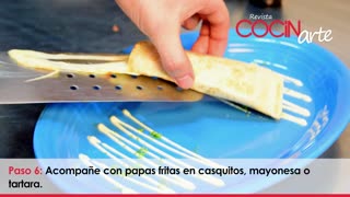 Receta Cocinarte: Miniquesadilla de pollo