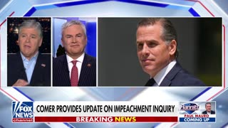 James Comer- We’ve found a lot of criminal activity