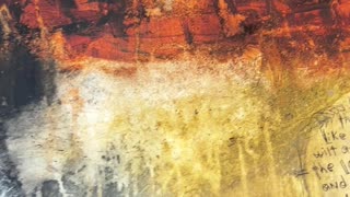 Original Abstract Art Scripture Painting