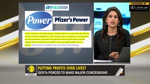 How Pfizer blackmails countries for shots, Oct 20'21