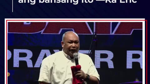 Pastor Quiboloy at SMNI, nagbuwis para ipagtanggol ang bansang ito —Ka Eric