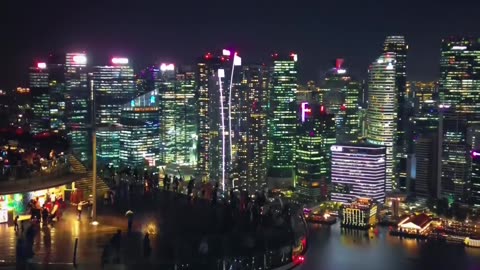 When darkness falls Singapore transforms beyond recognition