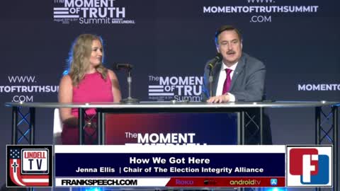 Mike Lindell Receives a Standing Ovation for His Unrelenting Courage to Get to the Bottom of the 2020 Election