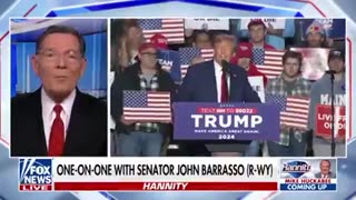 Senator John Barrasso endorses Donald J Trump for President 2024