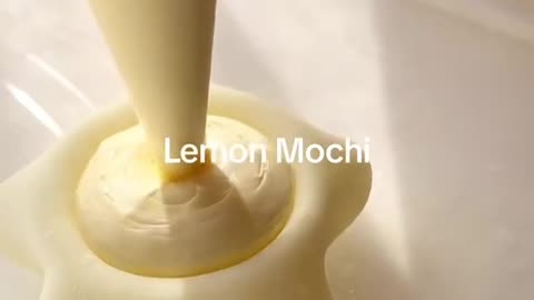 Lemon Mochi 🍡