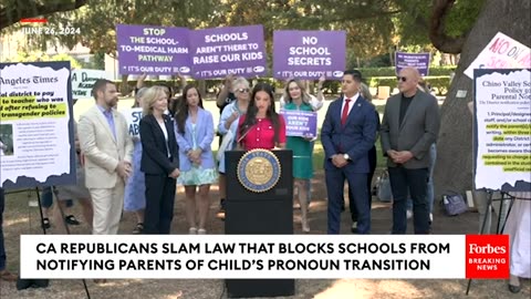 CA Republicans Blast New Law That Blocks Schools From Notifying Parents Of Child's Pronoun Changes