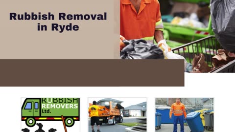 Expert Rubbish Removal in Ryde for a Clean and Tidy Environment