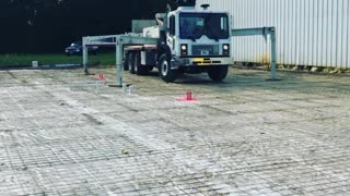 Laser screeding concrete
