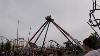 Six Flags New England MA walkthrough